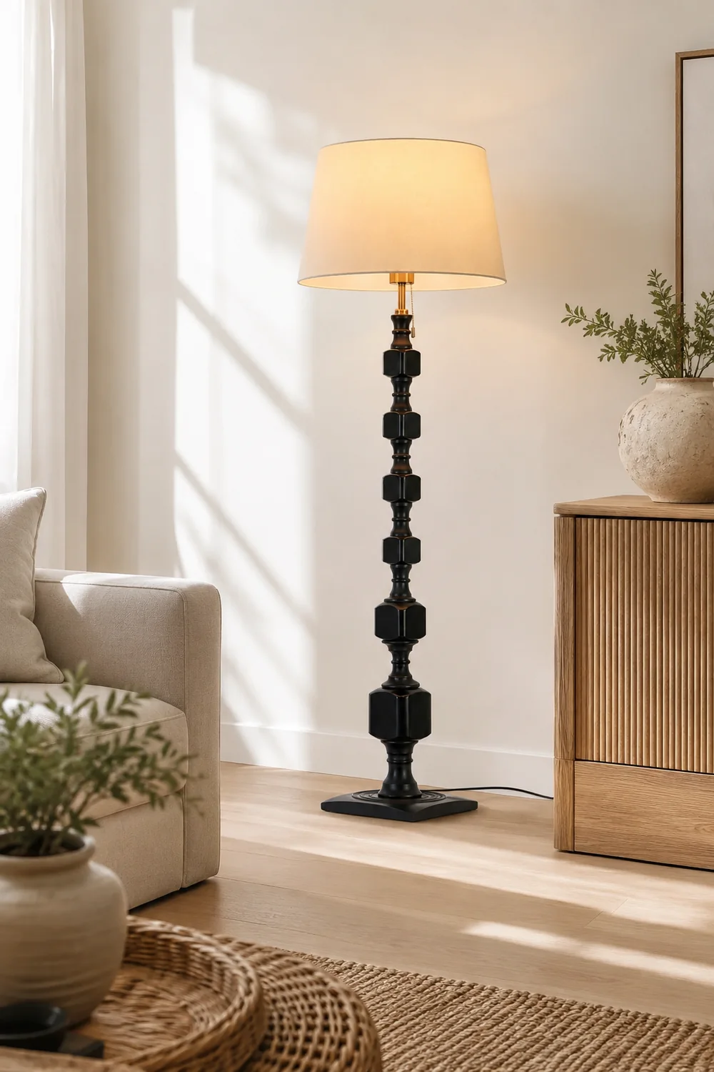 Hexas Floor Lamp - Lumpaz
