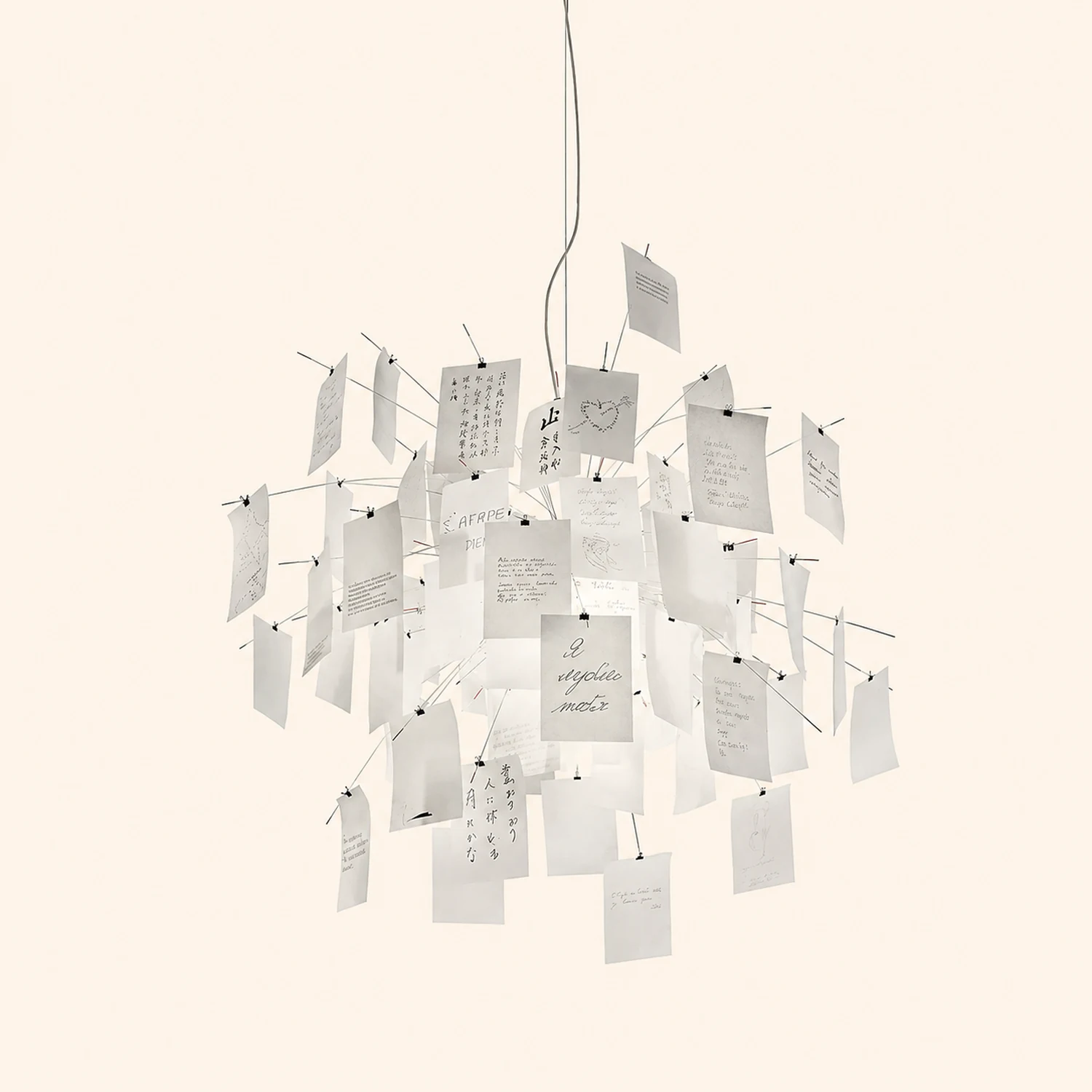 Paper Chandelier - Lumpaz