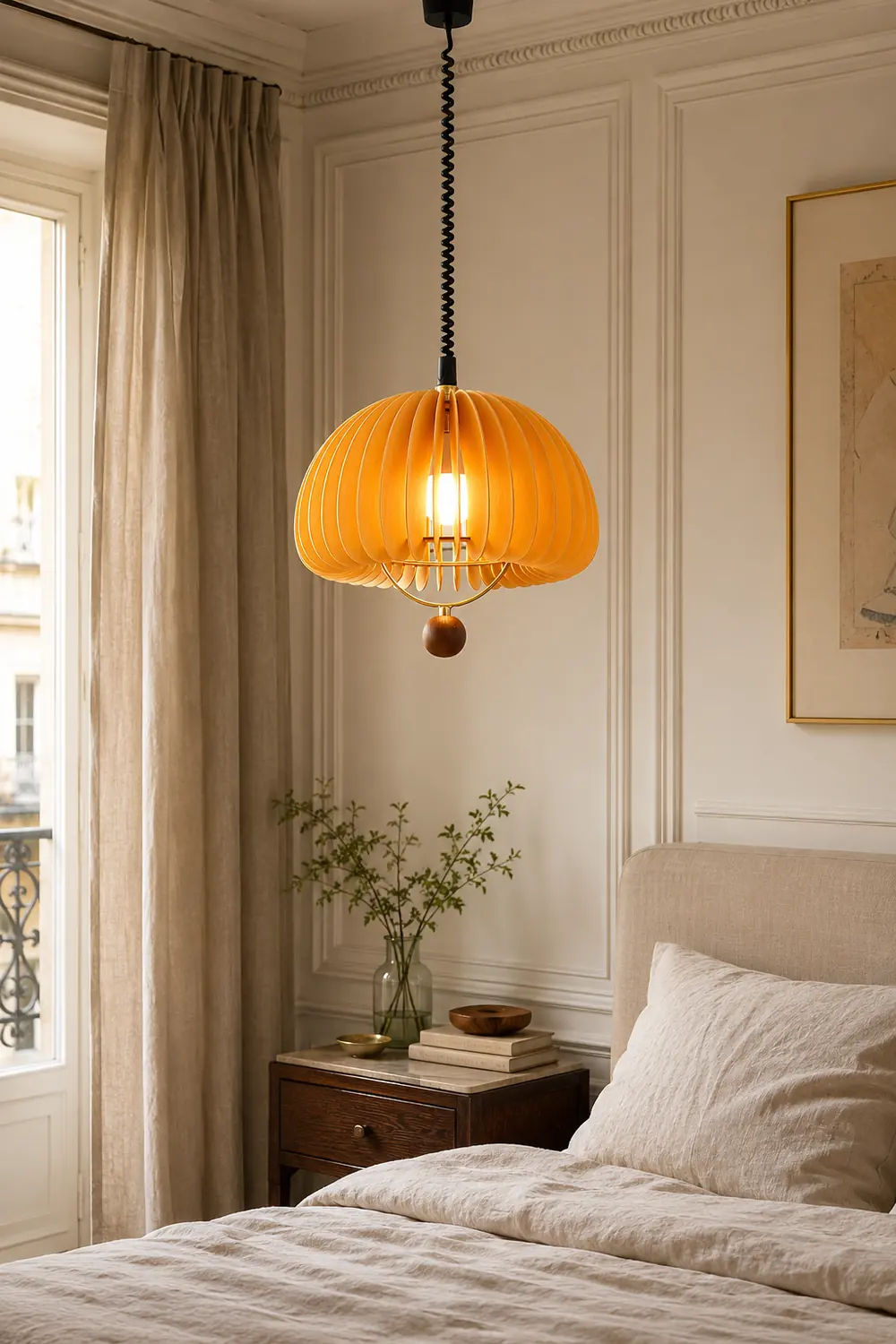 Pumpkin Adjustable Pendant Light - Lumpaz