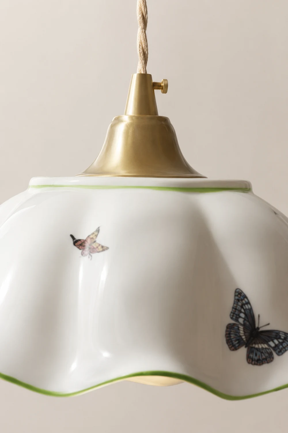 Butterfly Ceramic Pendant Lamp - Lumpaz