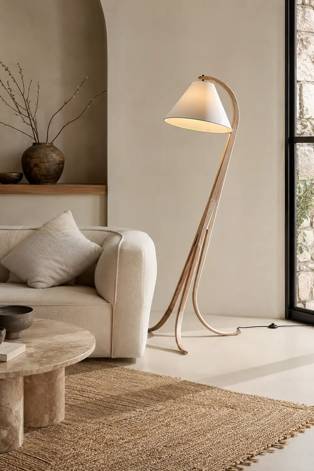Arcwood Floor Lamp - Lumpaz