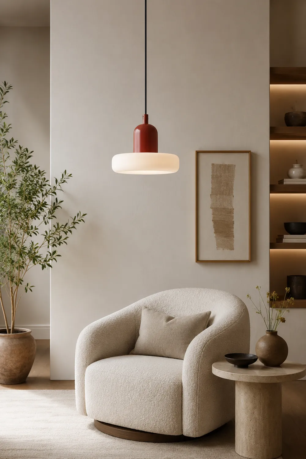 Curling Glass Pendant Lamp - Lumpaz