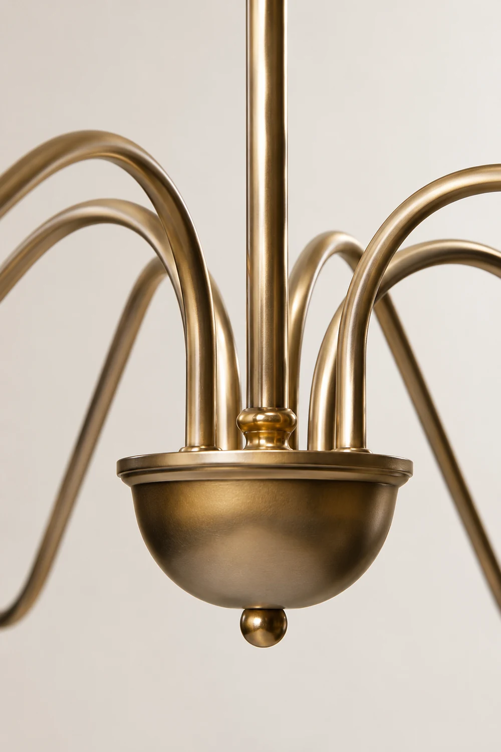 Timeless Gold Candle Chandelier - Lumpaz