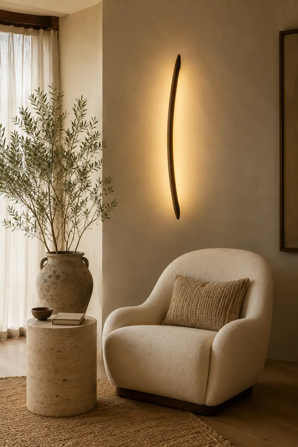 Linea Wood Wall Light - Lumpaz