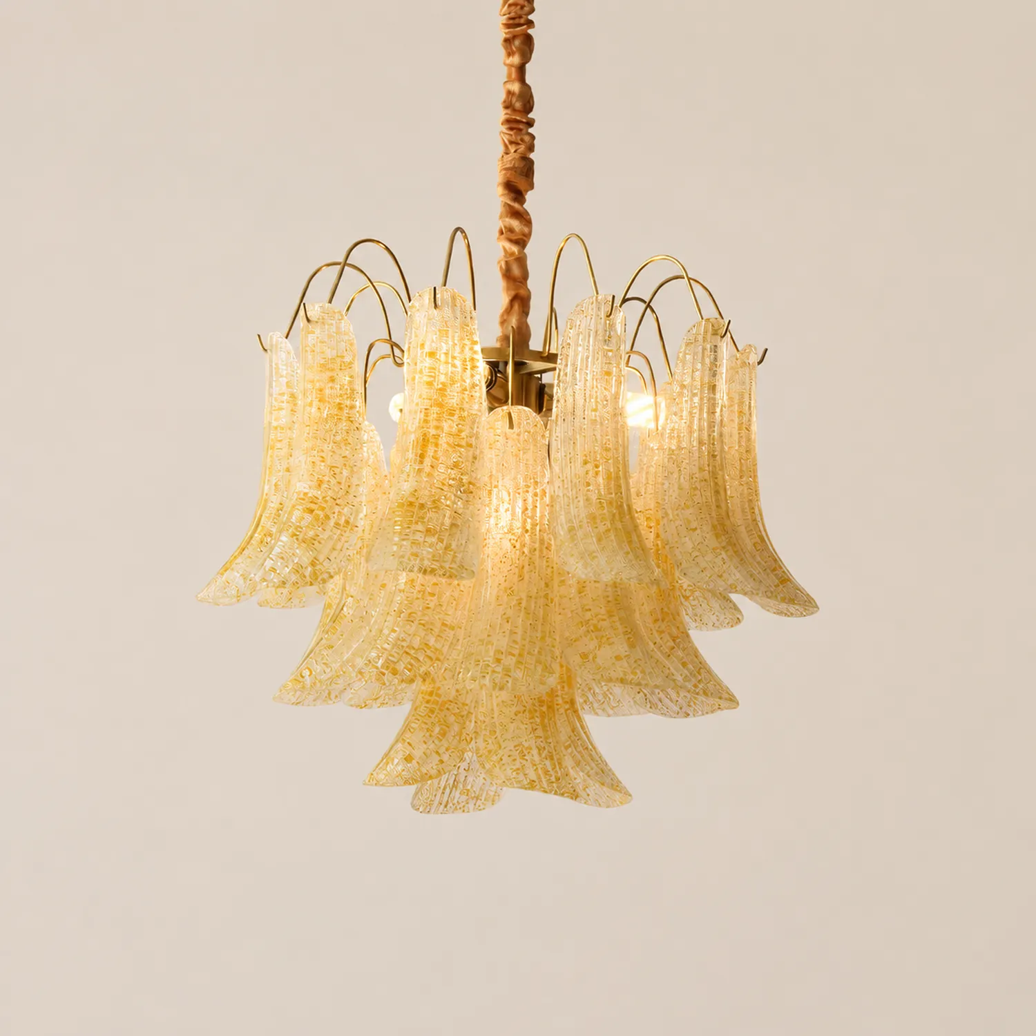 Mazzega Murano Glass Chandelier - Lumpaz