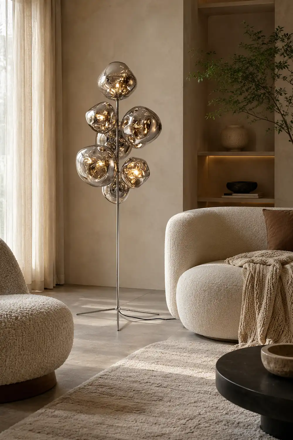 Lava Cone Floor Lamp - Lumpaz