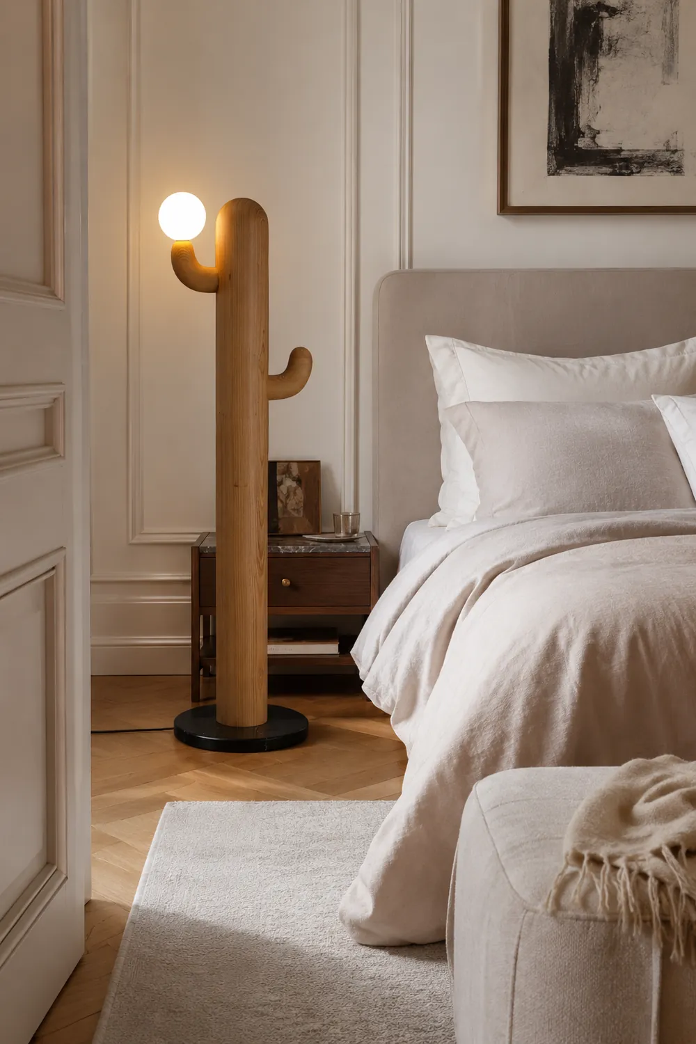 Cactus Wood Floor Lamp - Lumpaz
