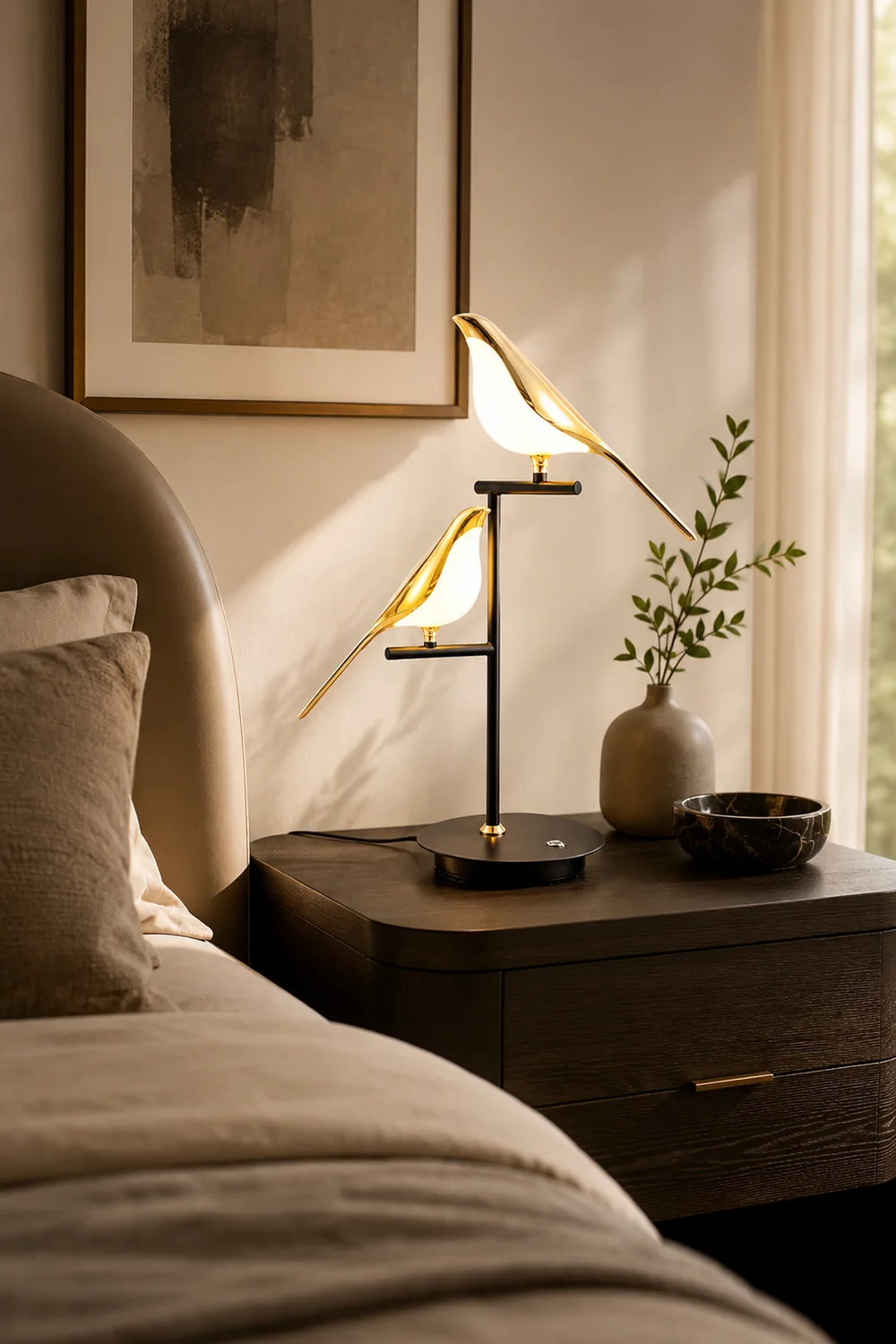 Magpie Perch Table Lamp - Lumpaz