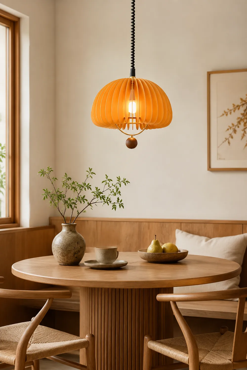 Pumpkin Adjustable Pendant Light - Lumpaz