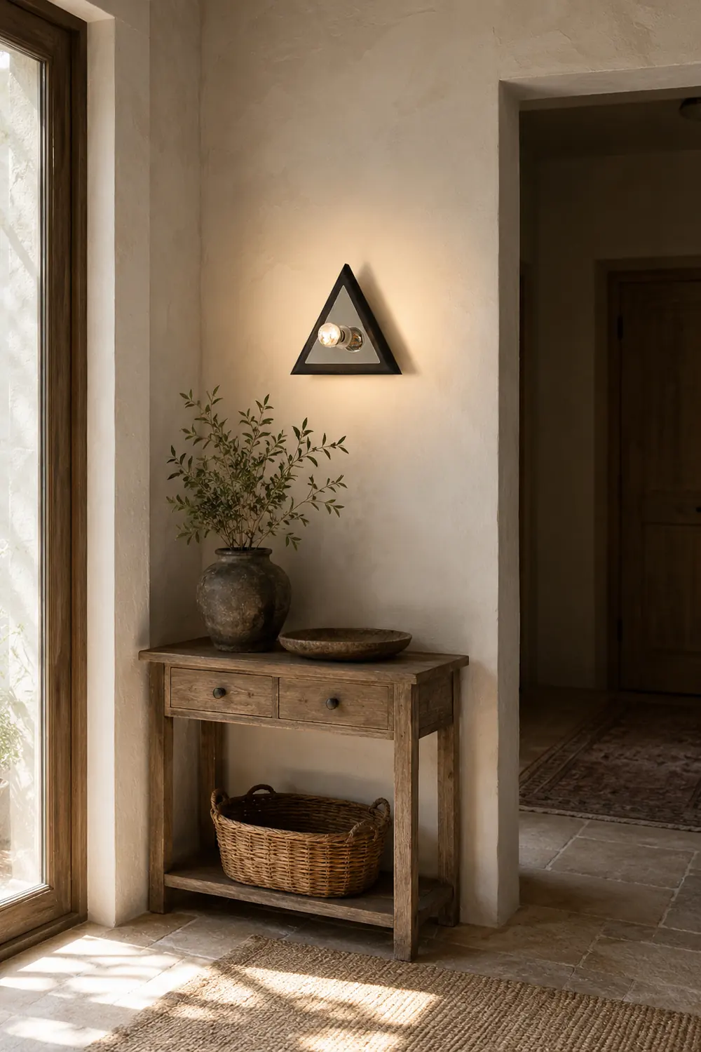 Prism Triangle Wall Lamp - Lumpaz