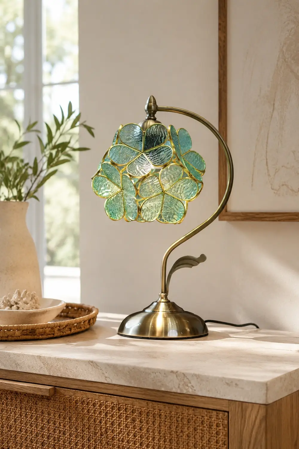 Aurelia Leaf Table Lamp - Lumpaz
