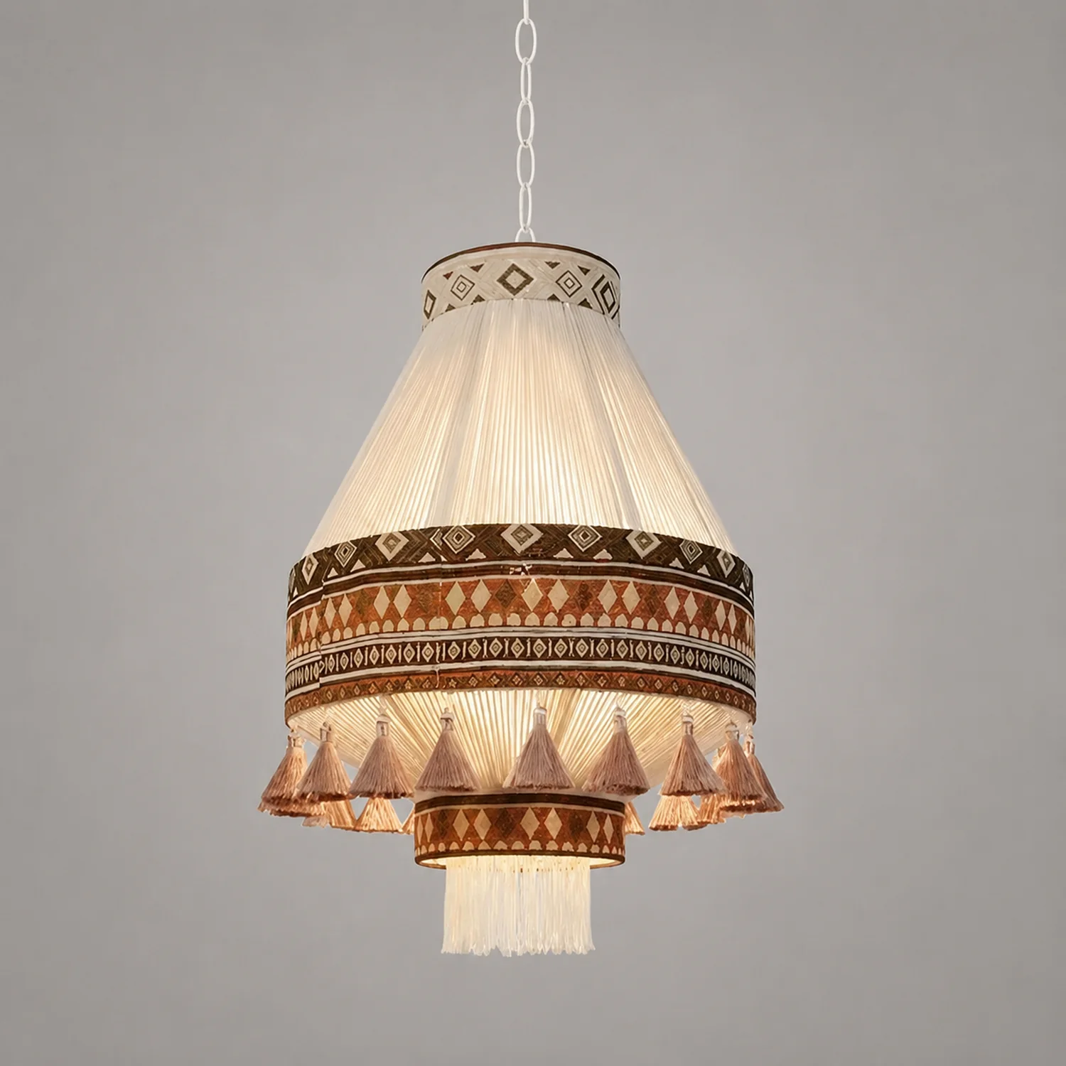 Bohemian Fringe Pendant Lamp - Lumpaz