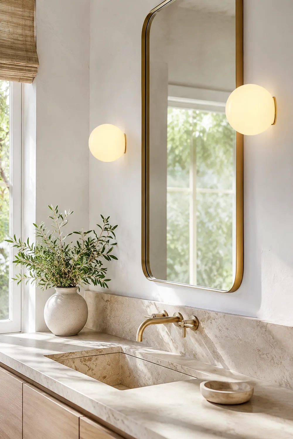 Glass Mini Orb Wall Lamp - Lumpaz