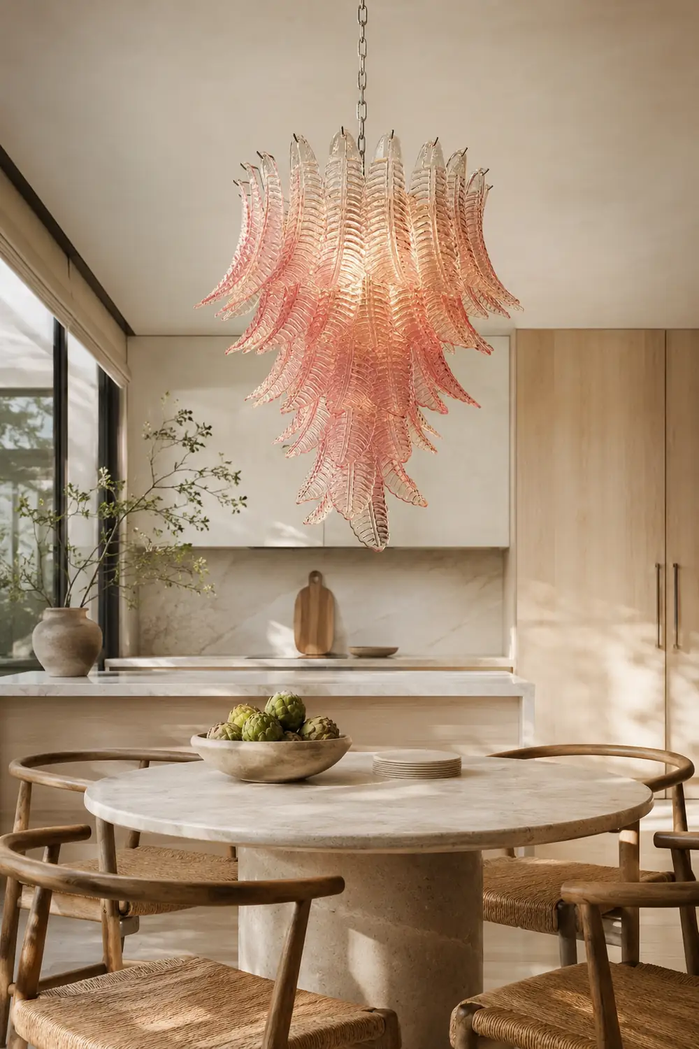 Rosalind Murano Chandelier - Lumpaz