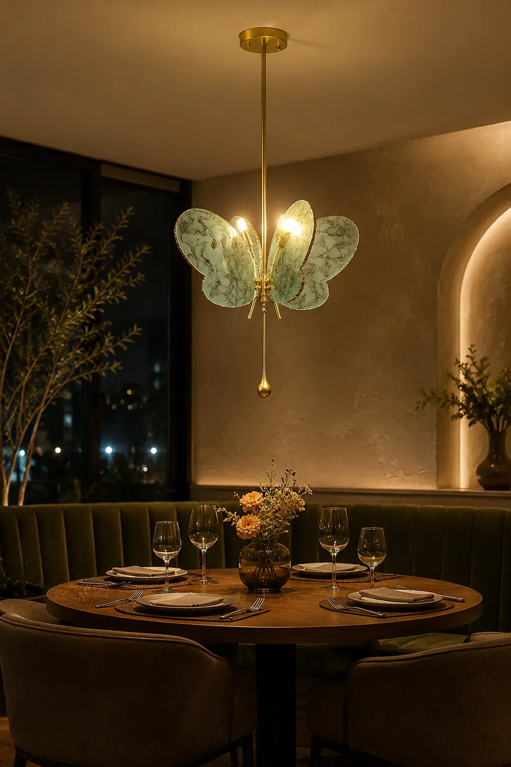 Sabrina Butterfly Pendant Lamp - Lumpaz