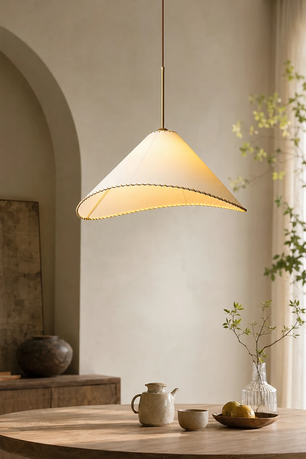 Twisted Shade Pendant Lamp - Lumpaz