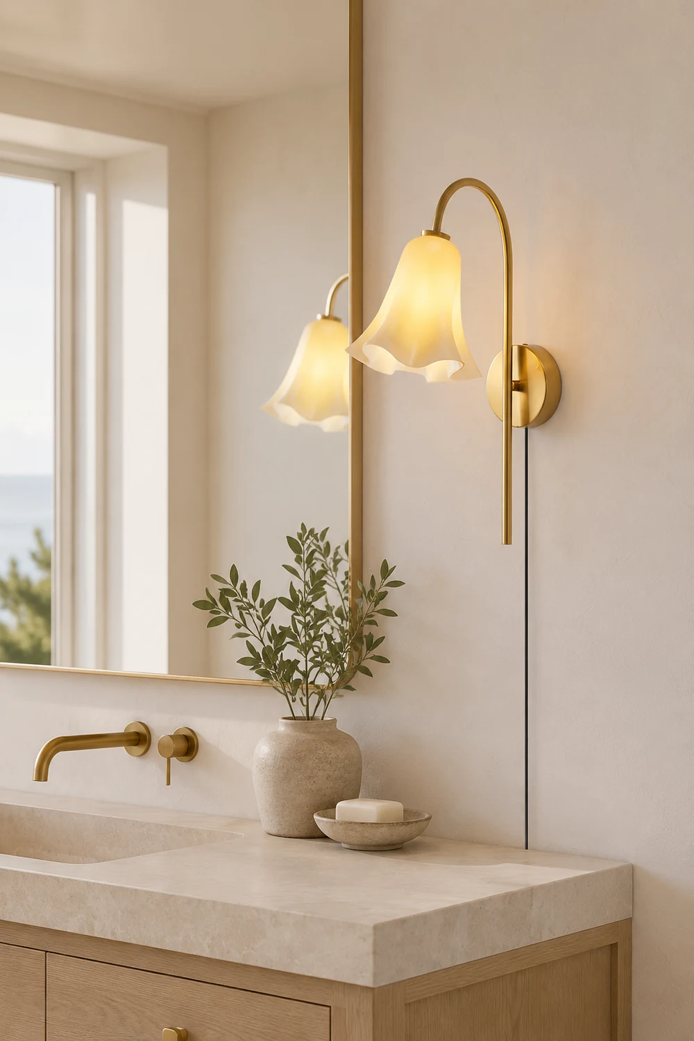 Flora Plug In Wall Lamp - Lumpaz