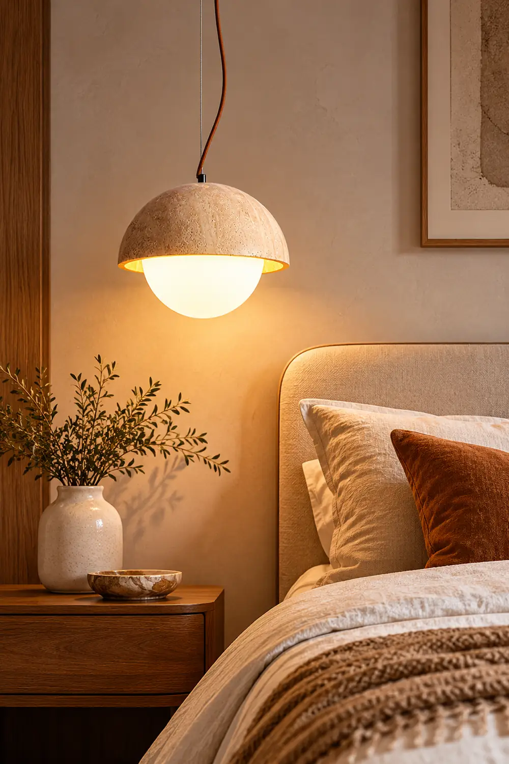 Crescent Glow Pendant Lamp - Lumpaz