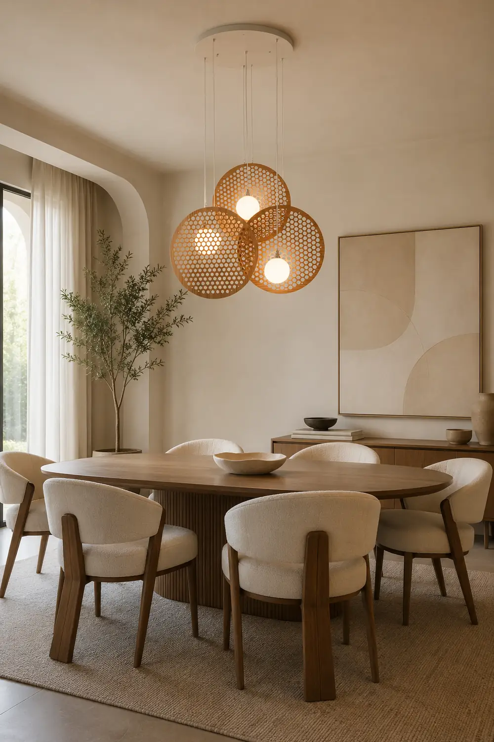 Bee Plate Chandelier - Lumpaz