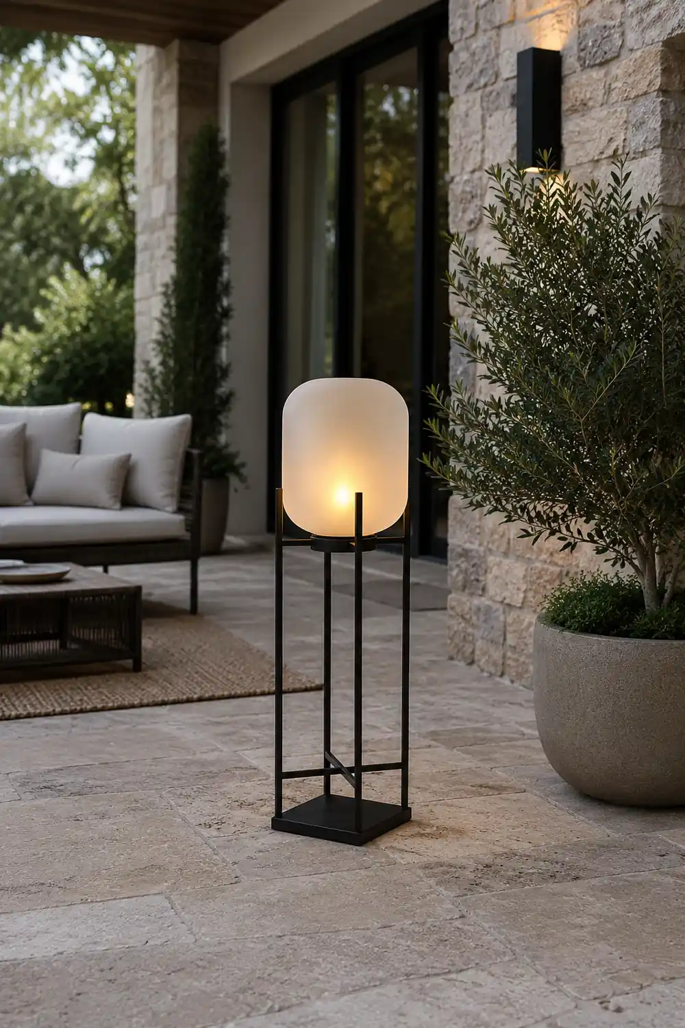 Lantern Floor Light - Lumpaz