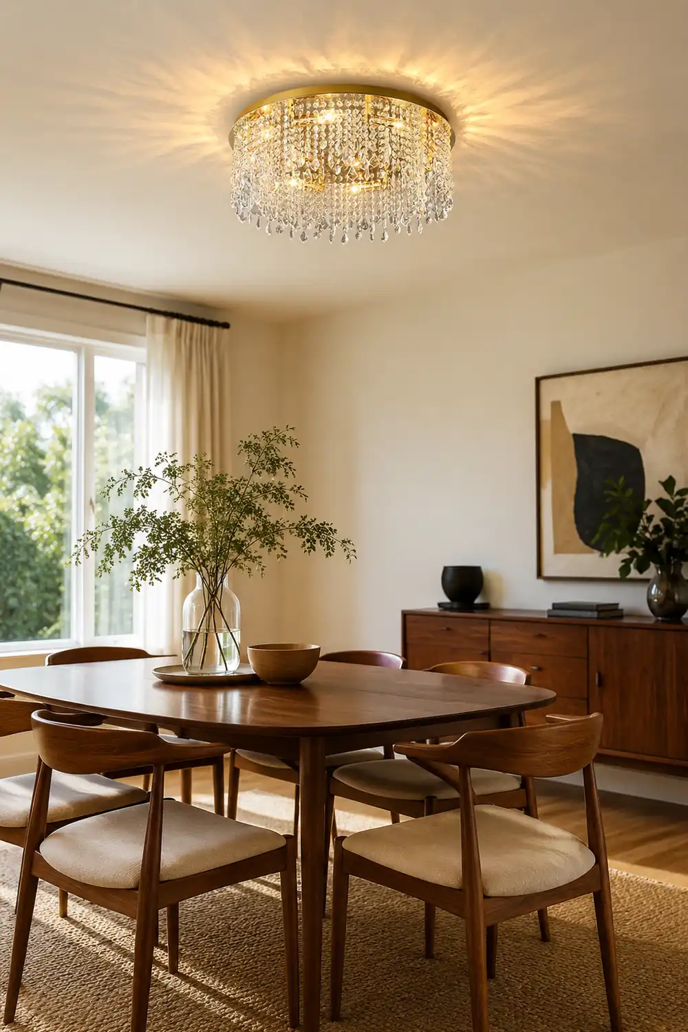Beirio Crystal Ceiling Lamp - Lumpaz