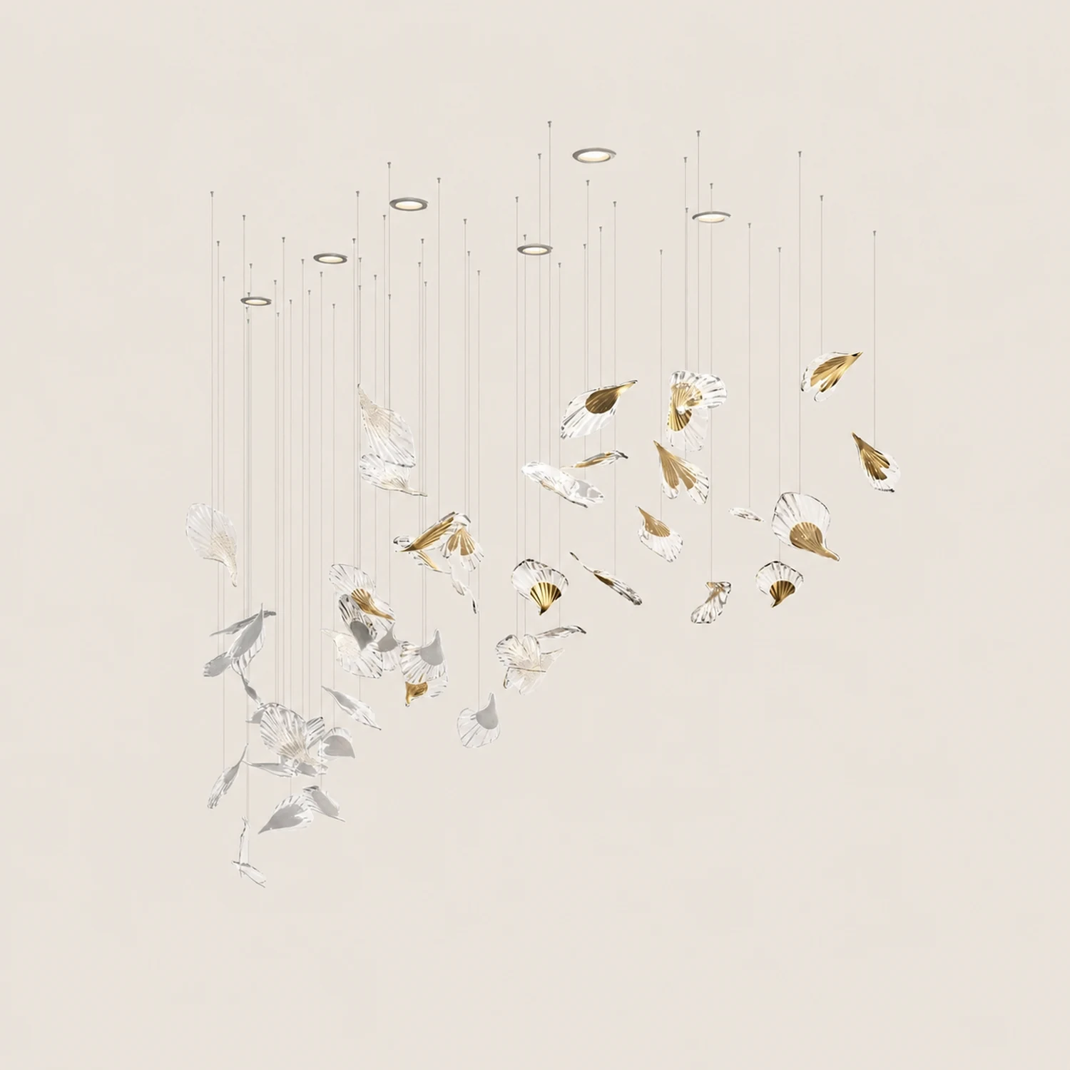 Breezeleaf Chandelier - Lumpaz