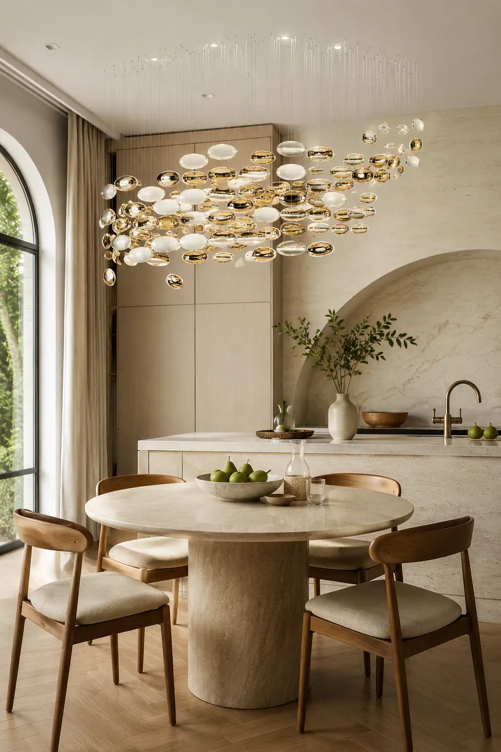Lustre Bowl Collection Chandelier - Lumpaz