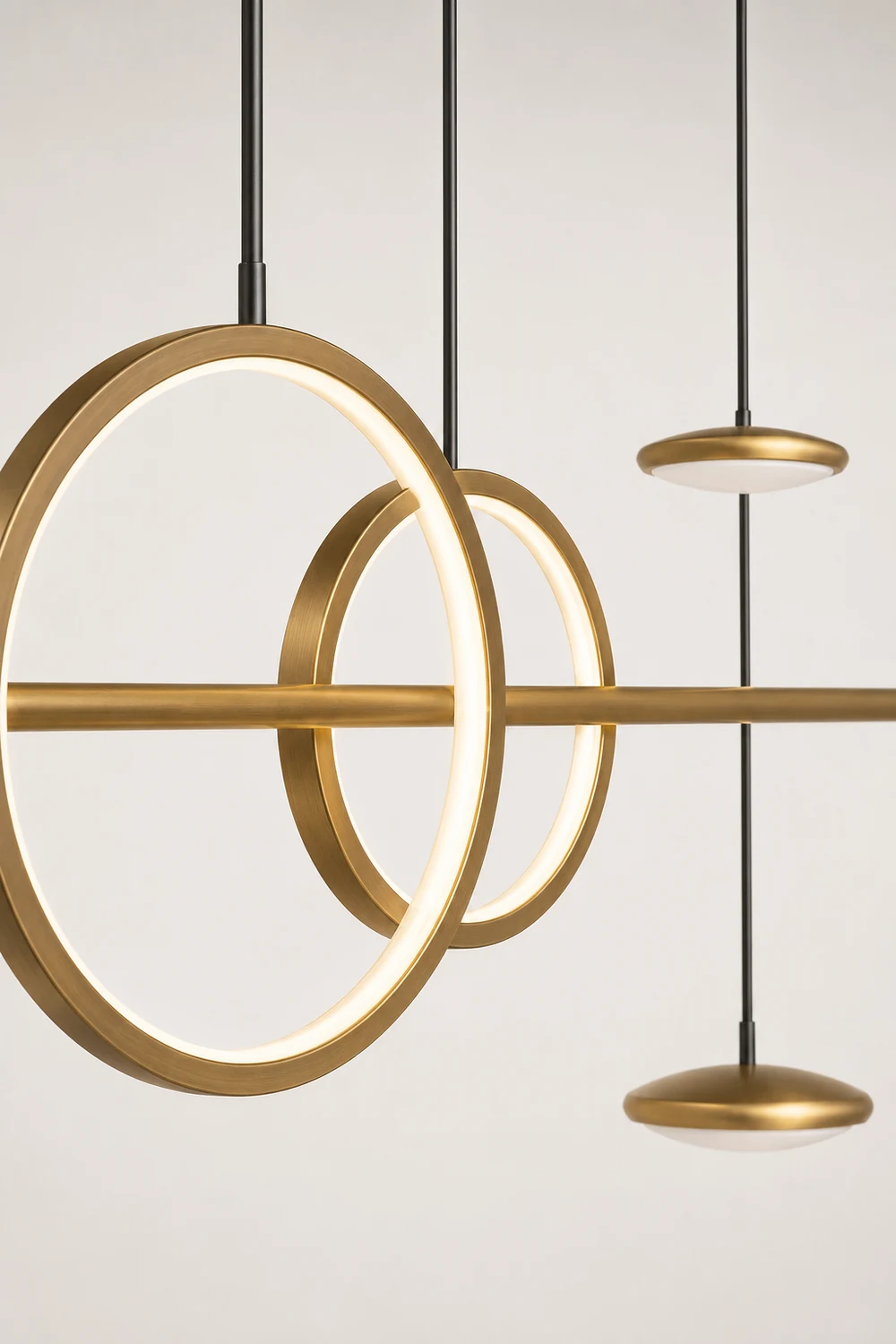 Modern Geometric Shape Chandelier - Lumpaz