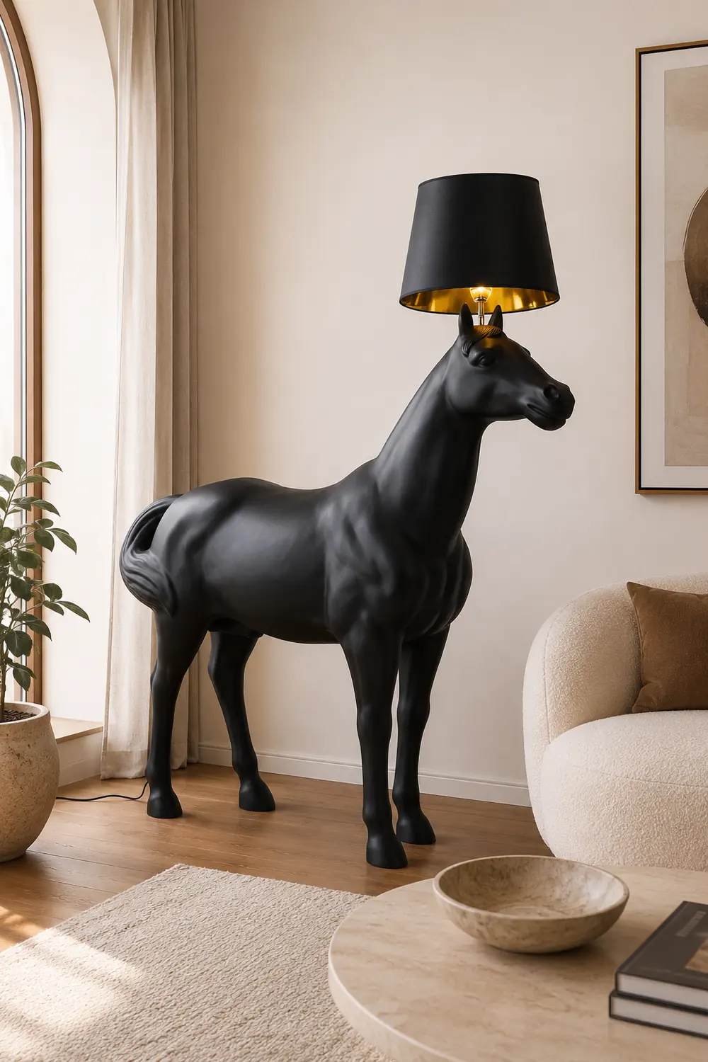 Equine Majesty Floor Lamp - Lumpaz