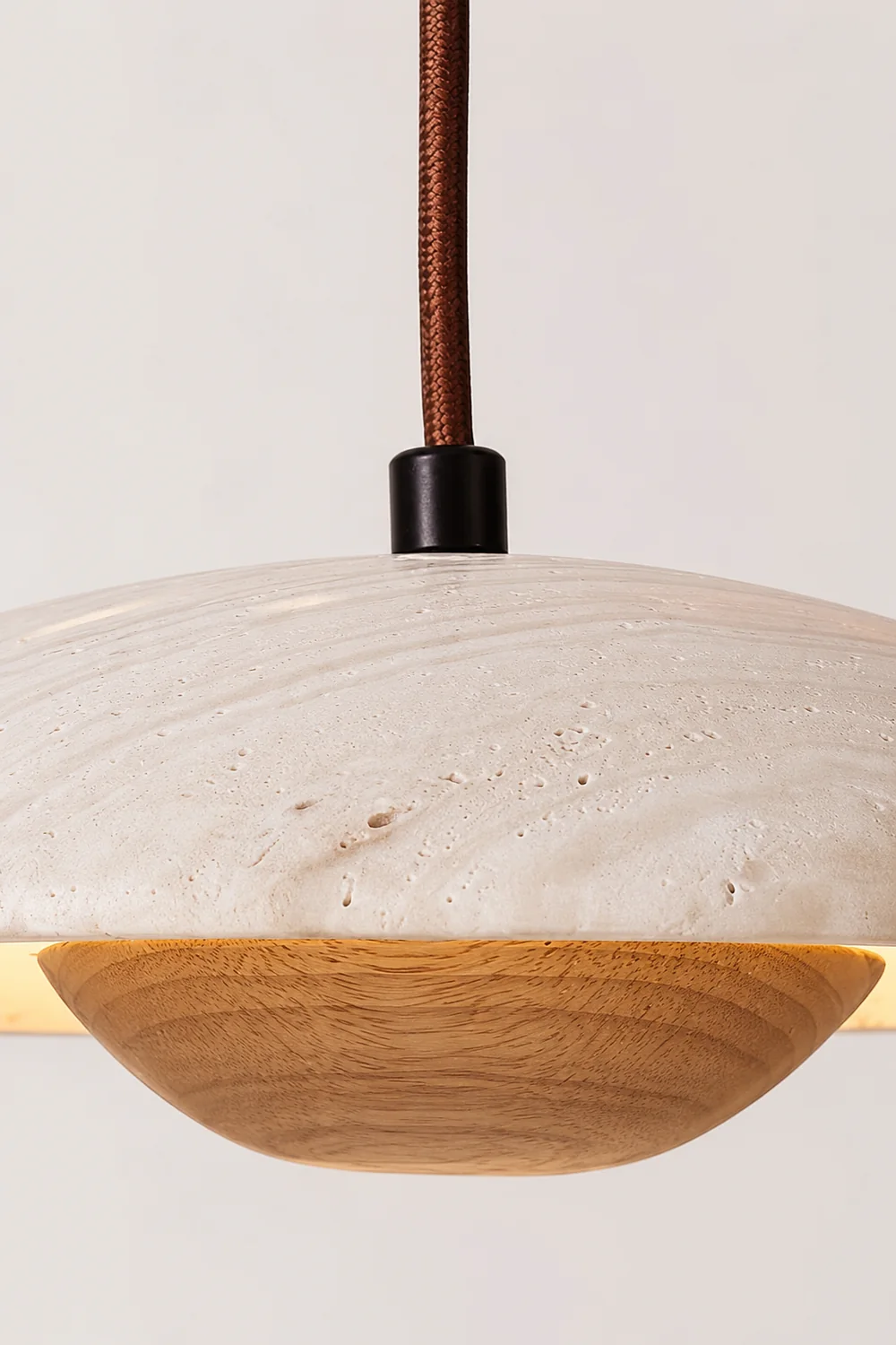 Solara Wood Pendant Lamp - Lumpaz