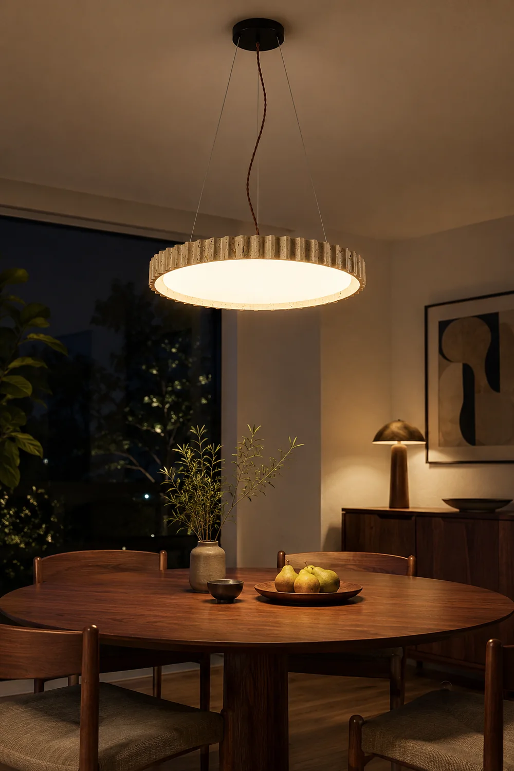Grove Circle Pendant Light - Lumpaz