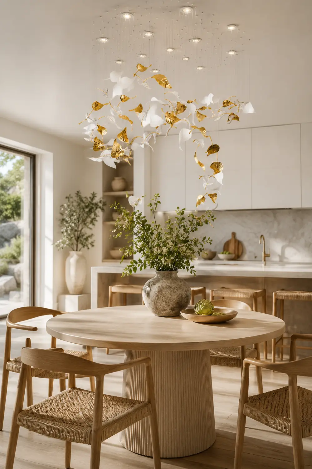 Linden Leaves Chandelier - Lumpaz