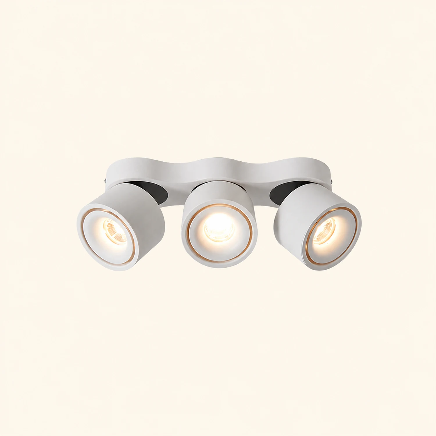Three-heads Rotating Folding Ceiling Lamp - Lumpaz