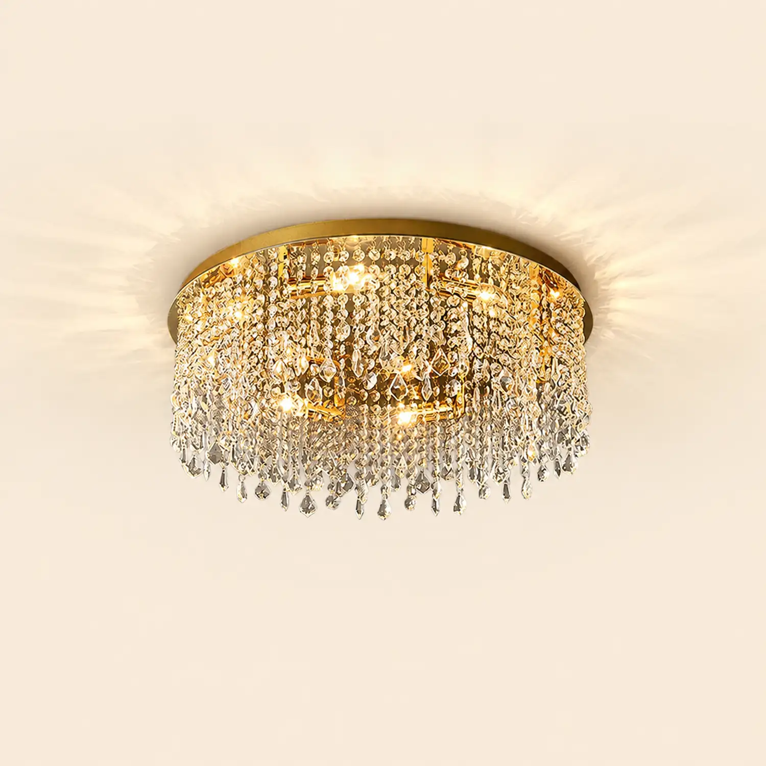 Beirio Crystal Ceiling Lamp - Lumpaz