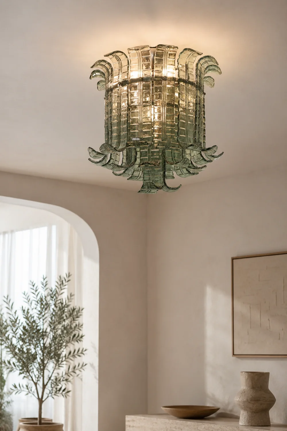 Valeria Murano Glass Ceiling Lamp - Lumpaz