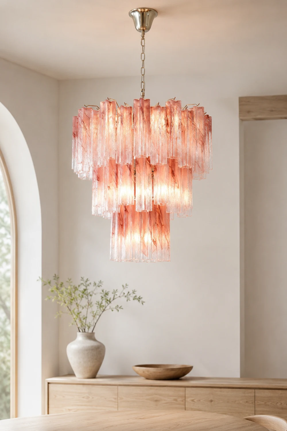 Starlight Rose Chandelier - Lumpaz