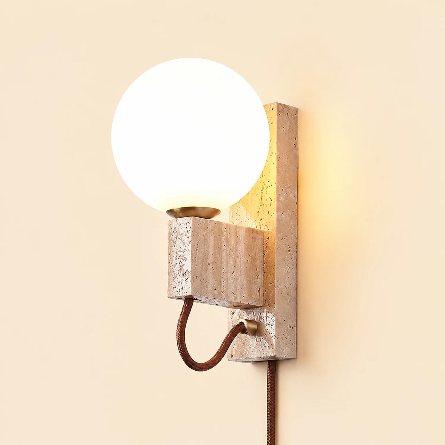 Atlas Globe Wall Sconce - Lumpaz