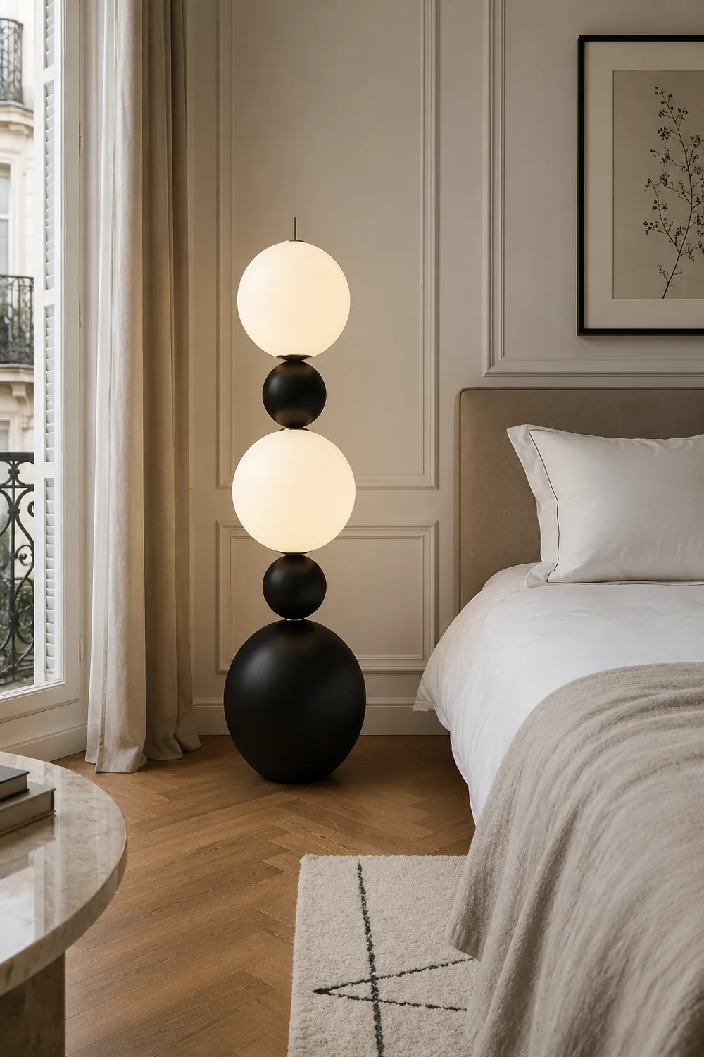 Orion Sphere Floor Lamp - Lumpaz