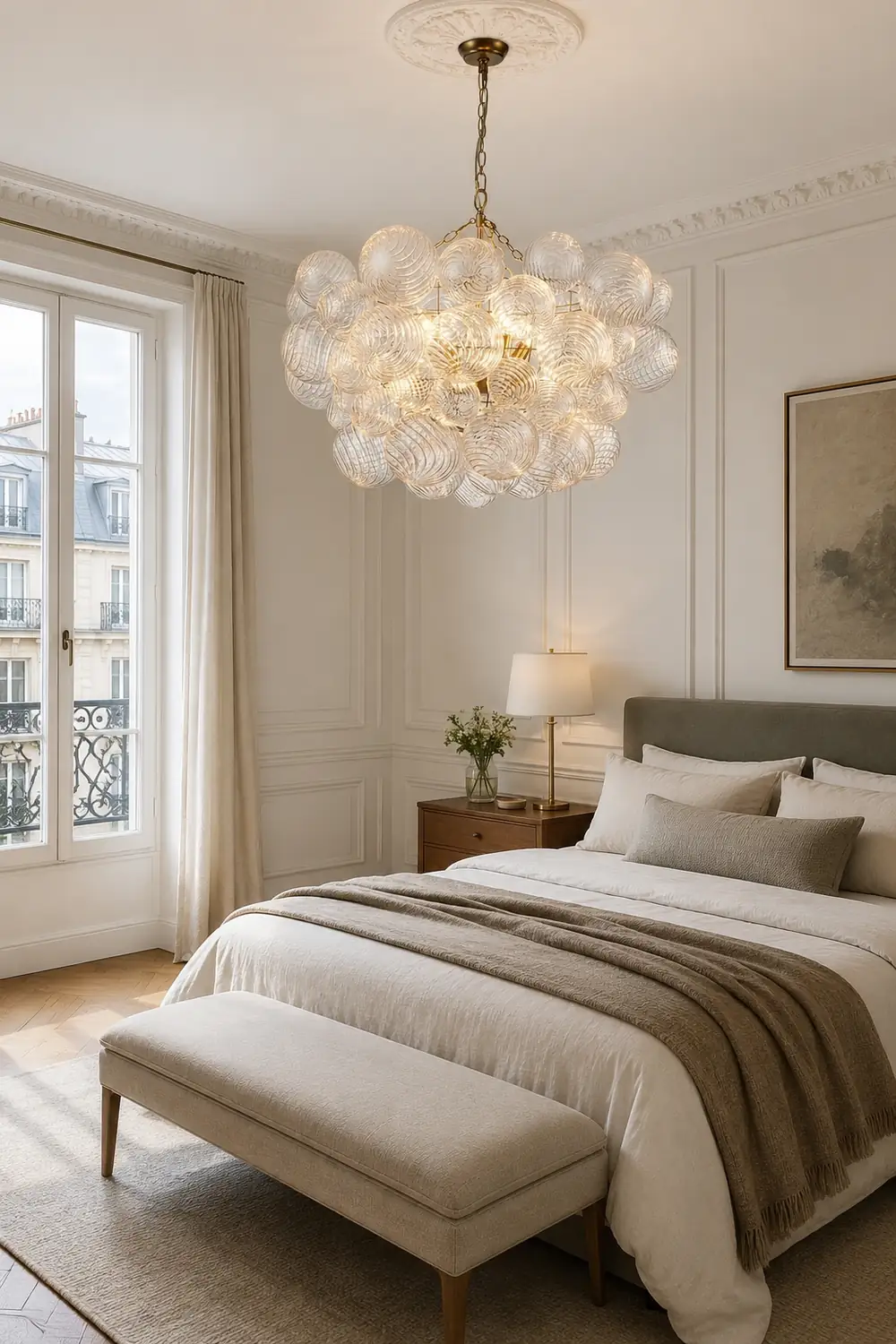 Glass Ball Bubbles Chandelier - Lumpaz
