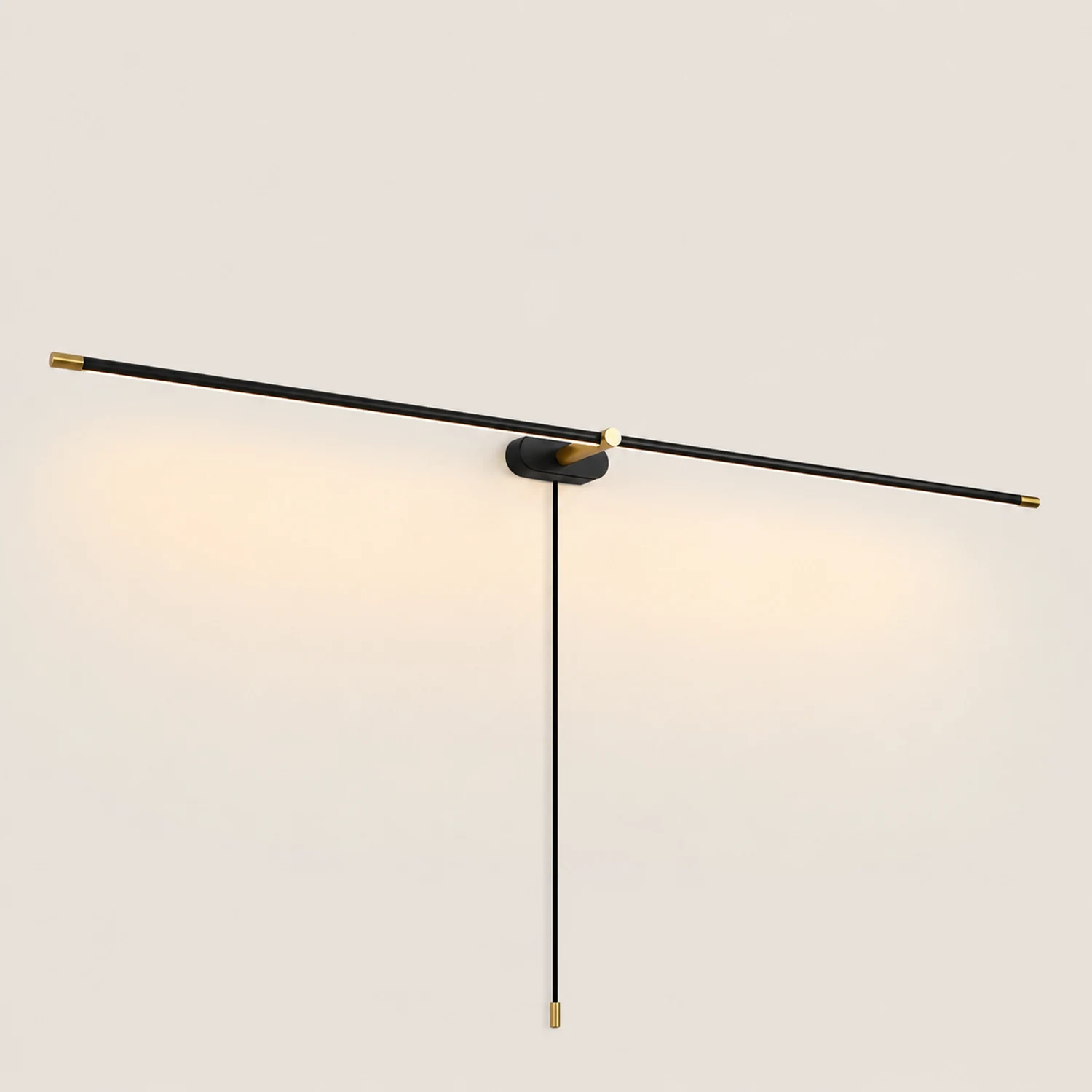 Minimalist Linear Plug-in Wall Lamp - Lumpaz