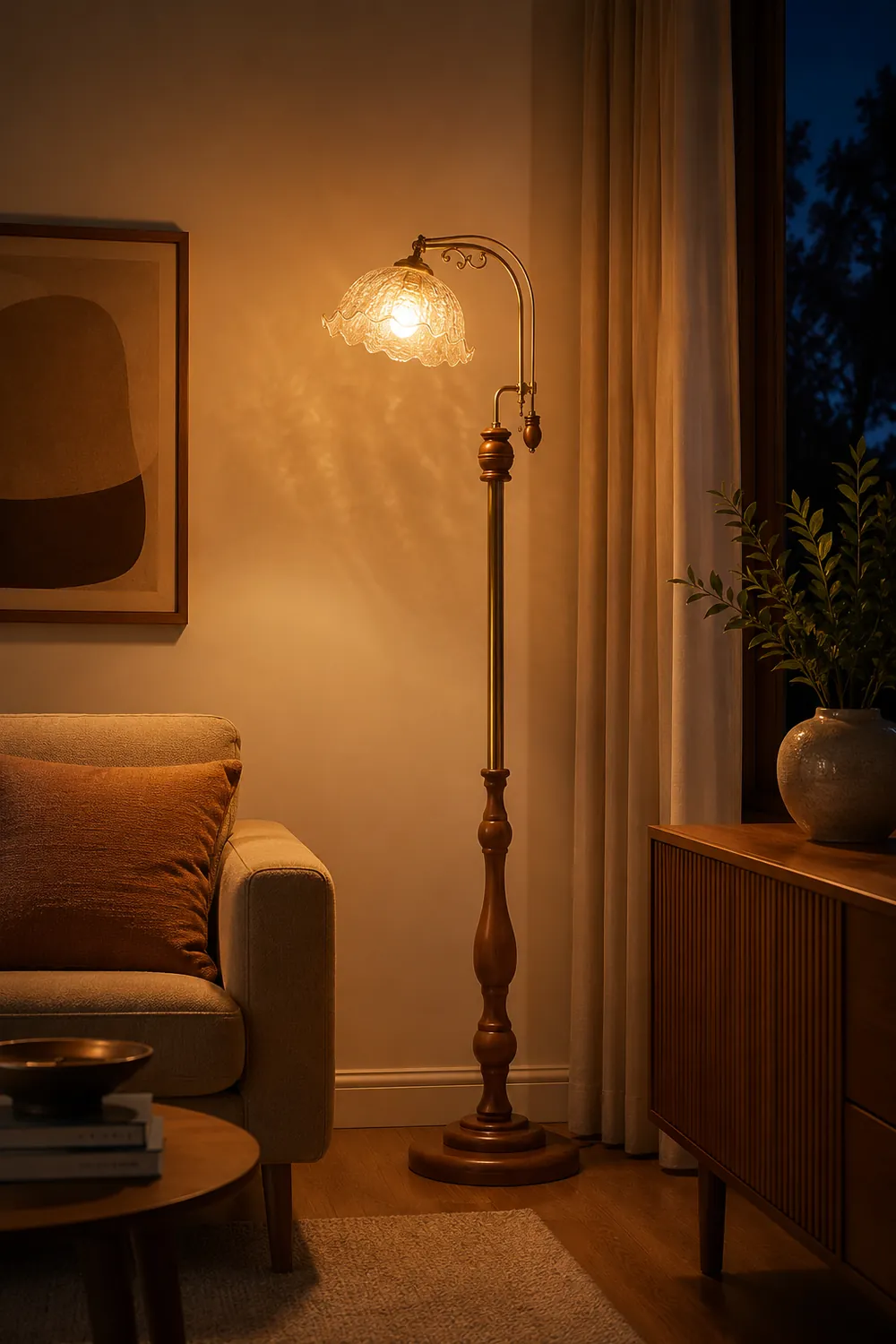 Arch Curves Floor Lamp - Lumpaz