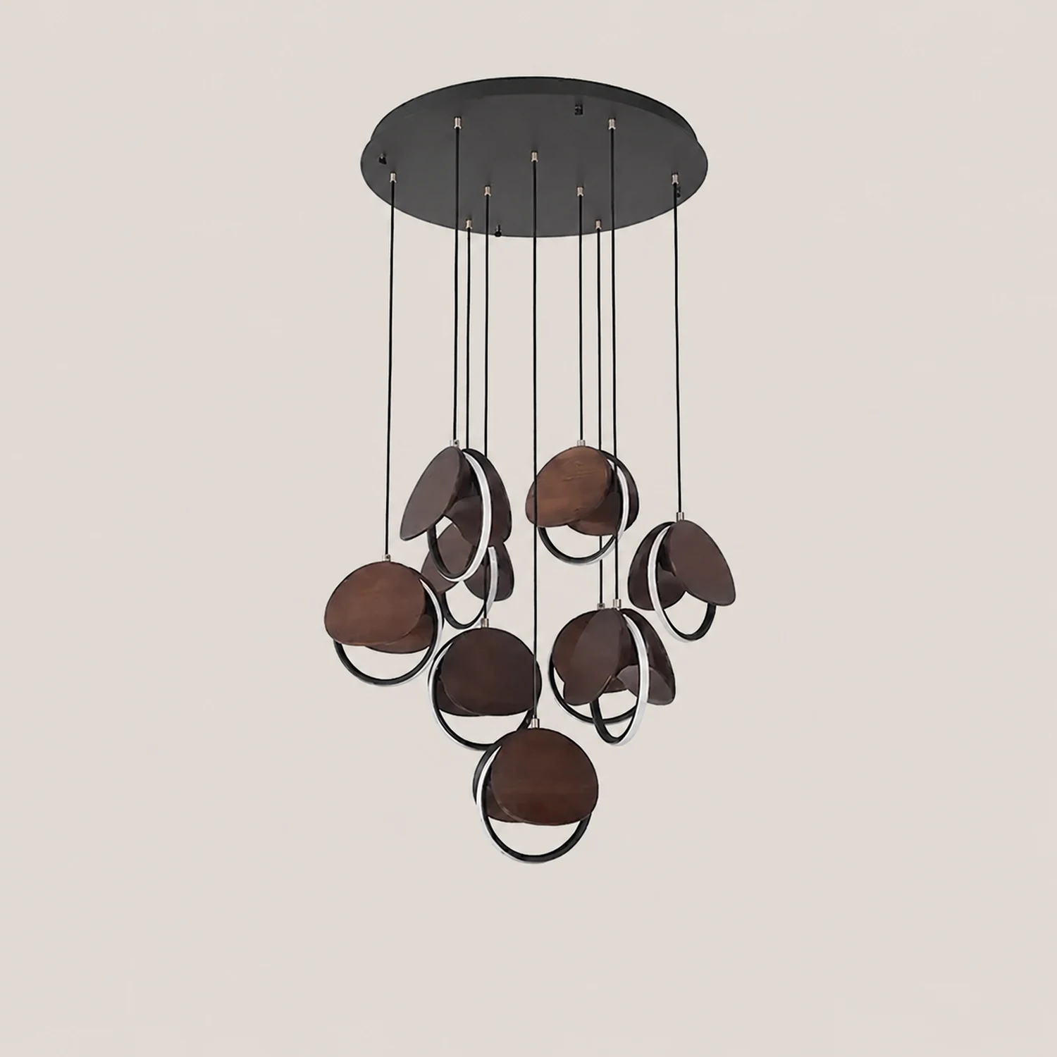 Elliot Rings Chandelier - Lumpaz