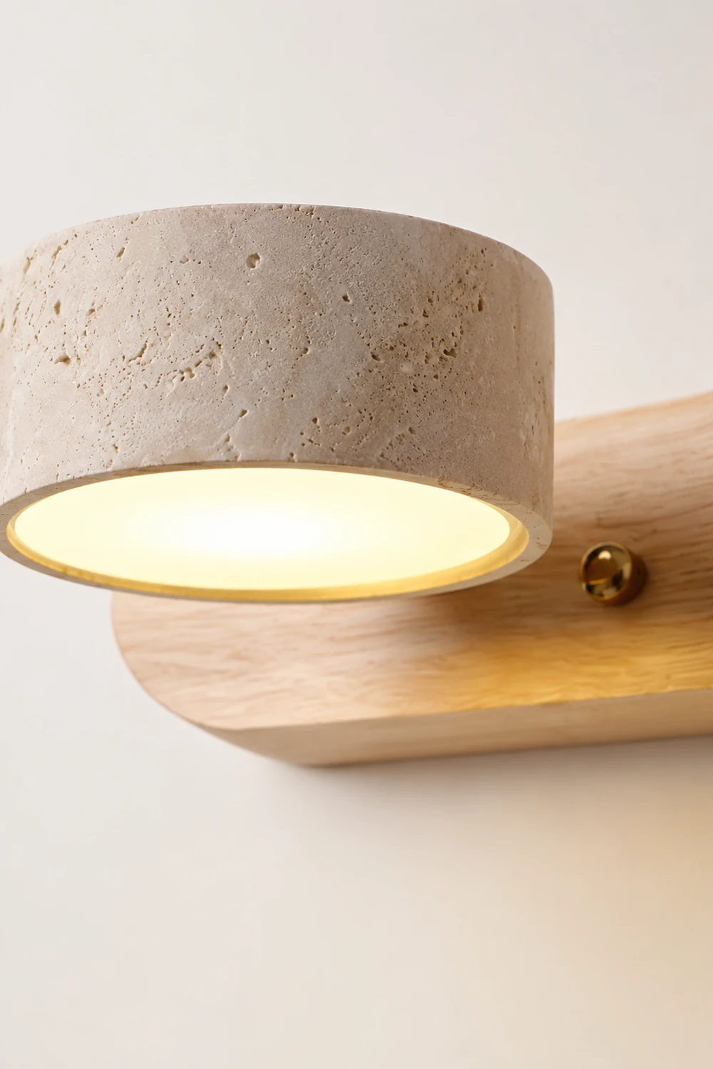 Travertine Duo Wall Light - Lumpaz