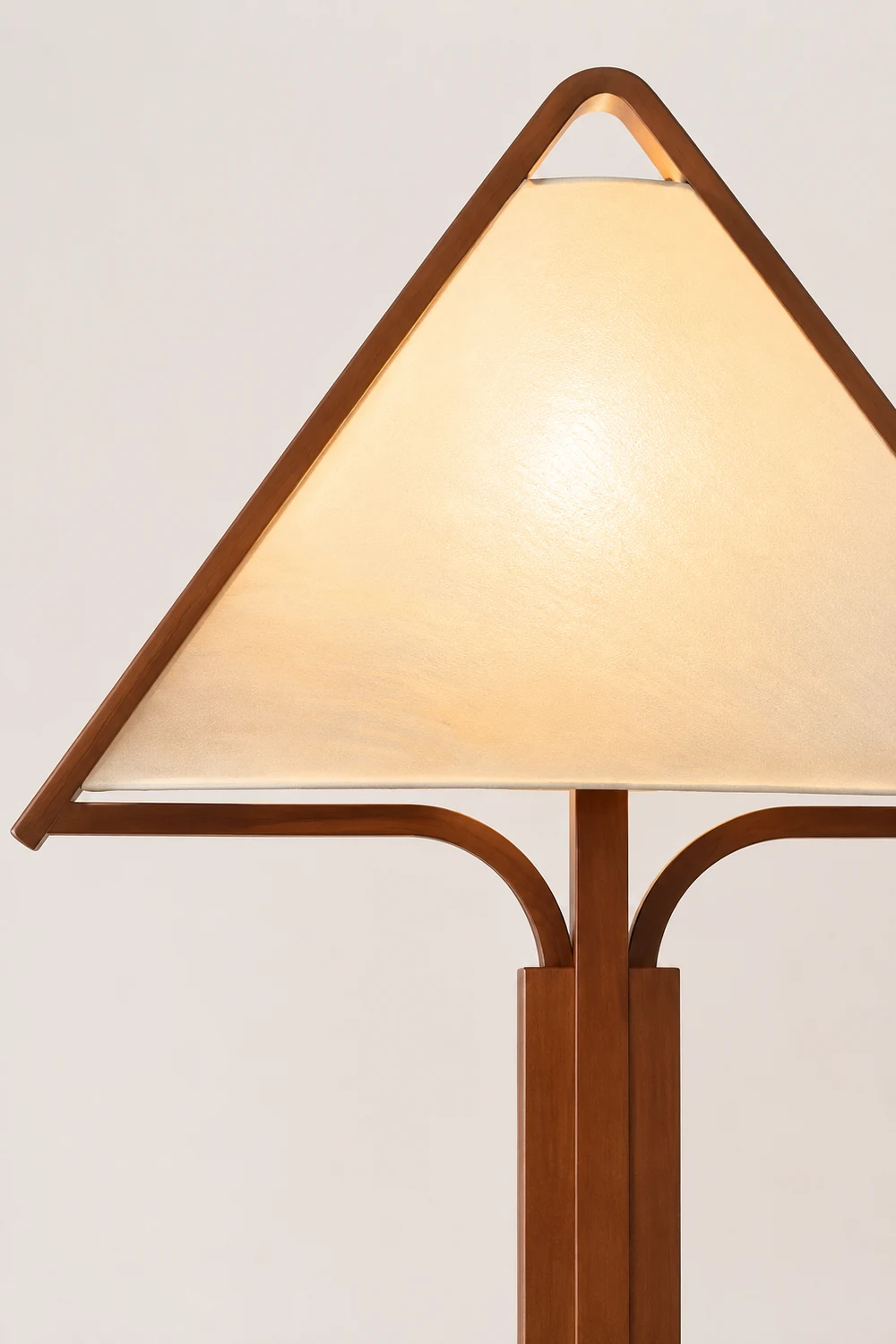 Apex Triangle Shade Floor Lamp - Lumpaz