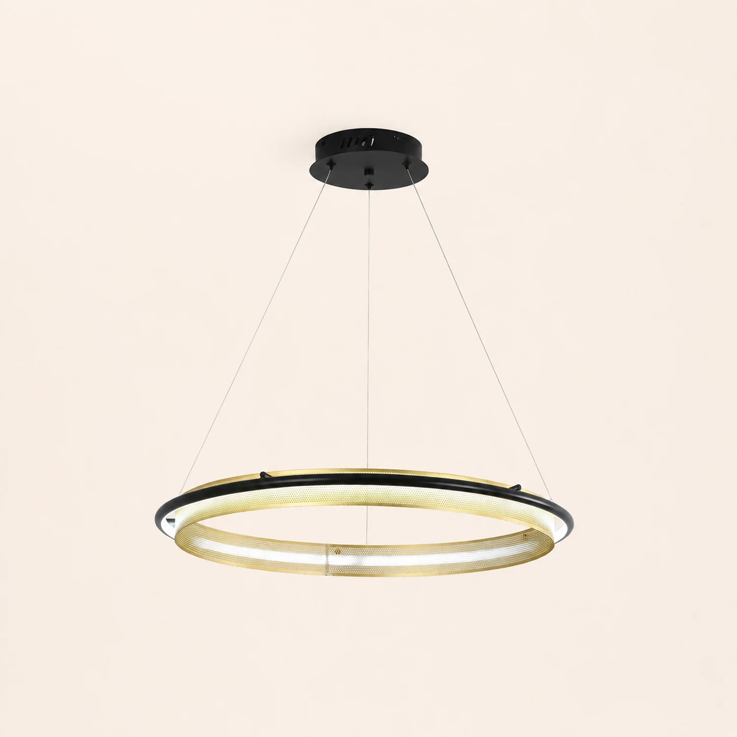 Acrylic LED Round Chandelier - Lumpaz