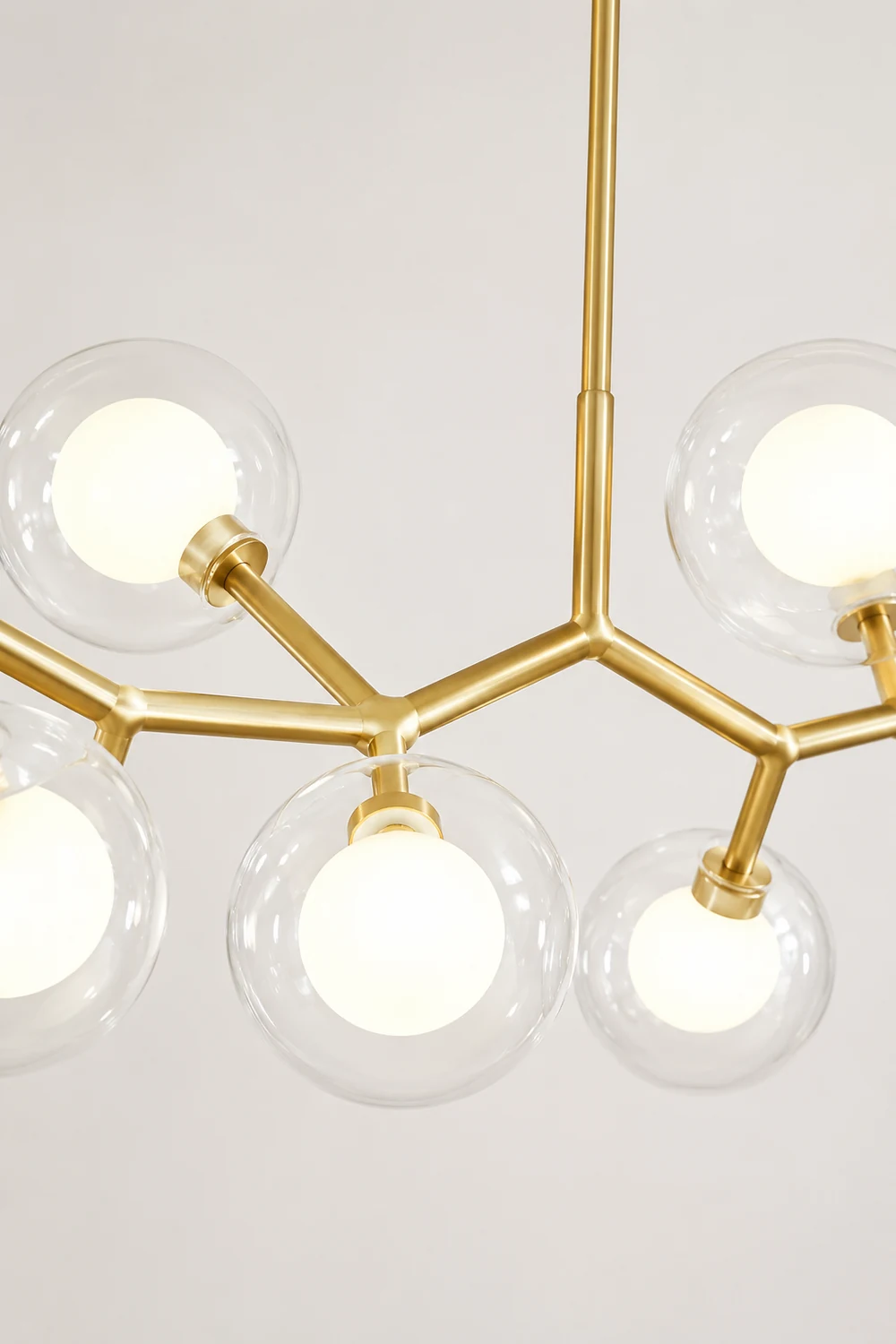 Molecular Glass Balls Chandelier - Lumpaz