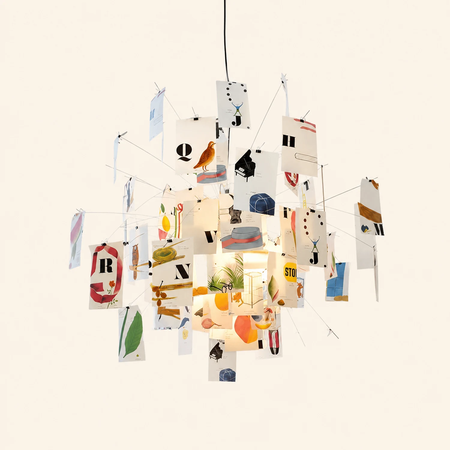 Paper Chandelier - Lumpaz