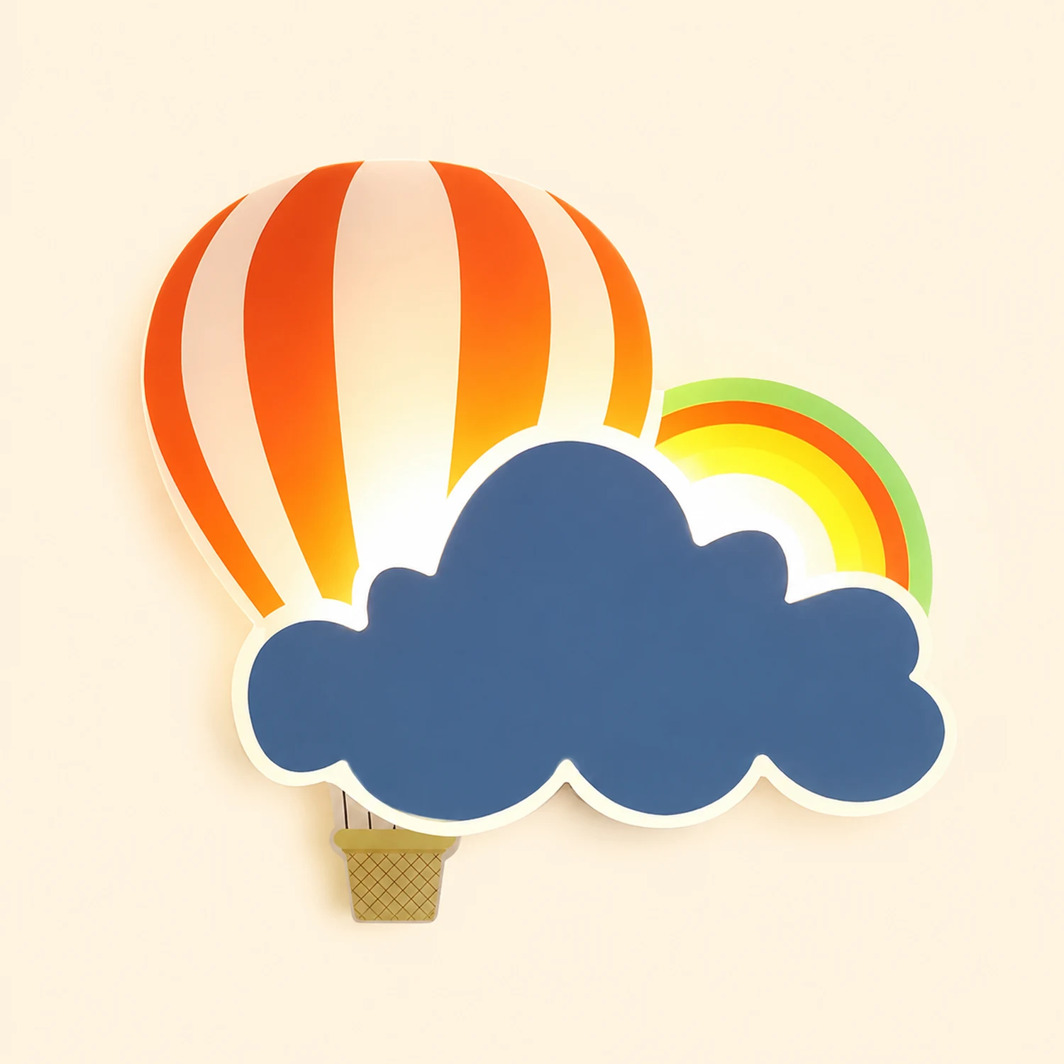 Hot Air Balloon Wall Lamp - Lumpaz
