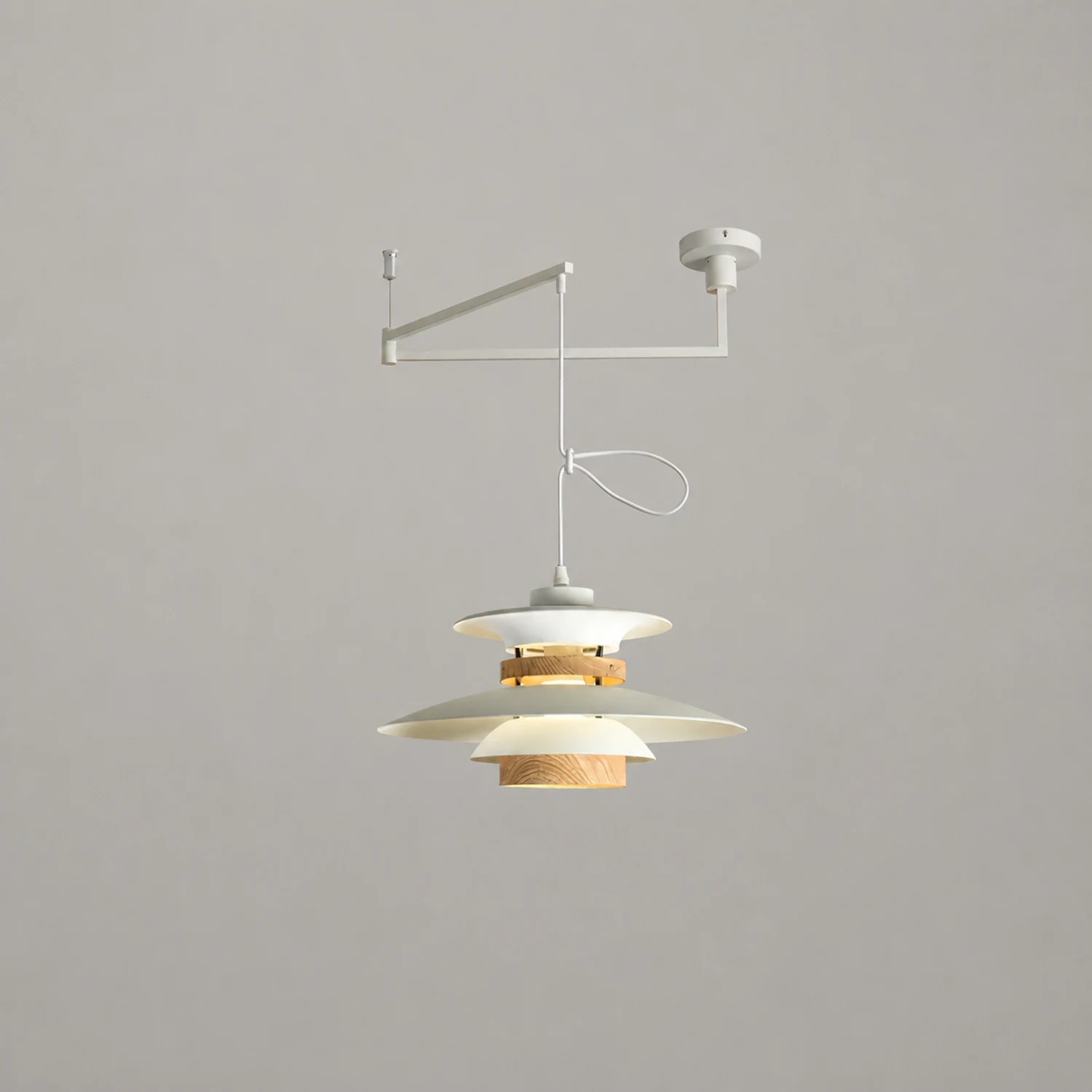 Mercero Swing Arm Pendant Lamp - Lumpaz