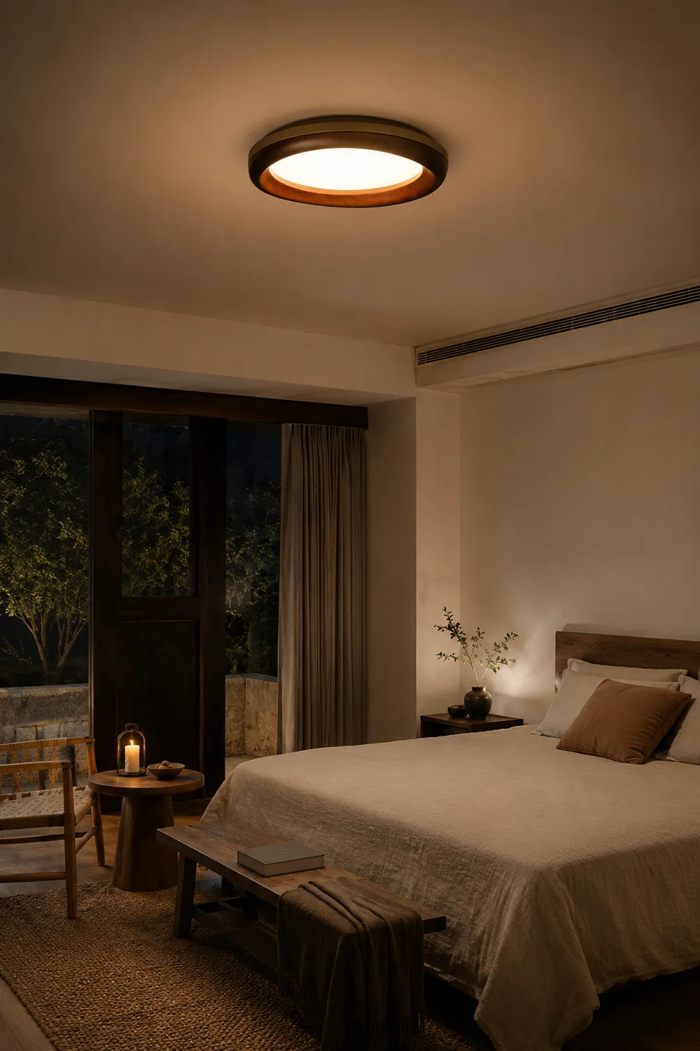 Zenova Wood Ceiling Light - Lumpaz